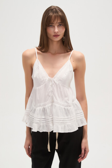 Musculosa Aponea Blanco