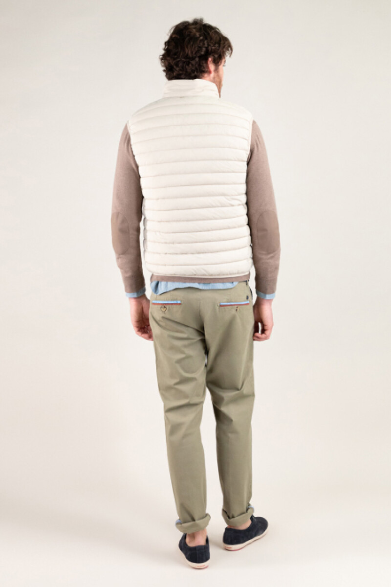 Chaleco Acolchado Beige