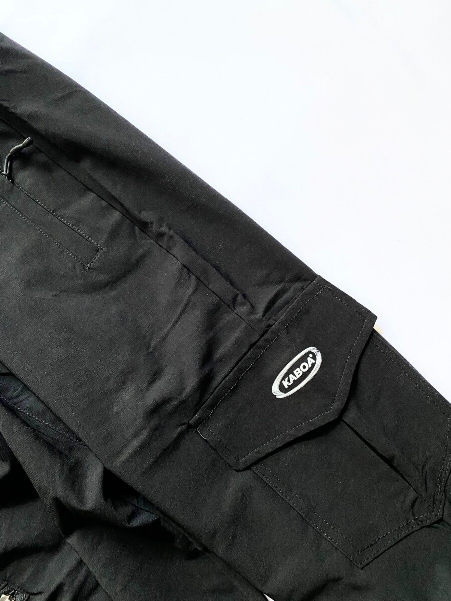 PANTALON K-TECH KARGO NEGRO 