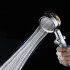 Duchero Cabezal Rotacion 360° Ventilador Alta Presion Turbo Variante Color Dorado