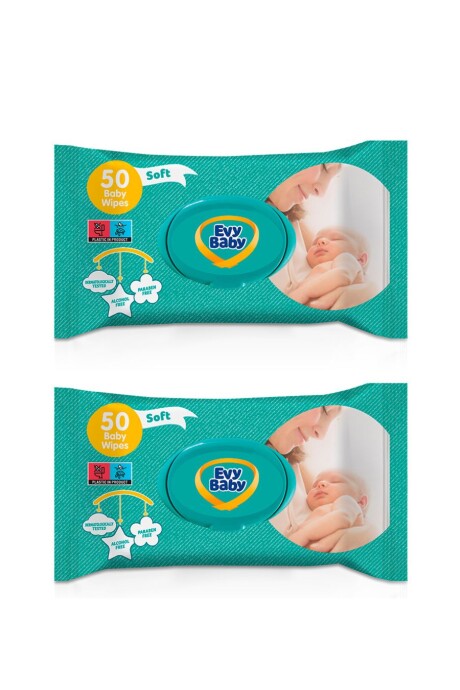 Imperfectos - Toallitas húmedas Evybaby x 50 unid. Soft Imperfectos - Toallitas húmedas Evybaby x 50 unid. Soft