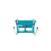 CLAKCHAIR Silla De Comer Plegable Para Bebés Clack Para Mesa +6 Meses Turquesa