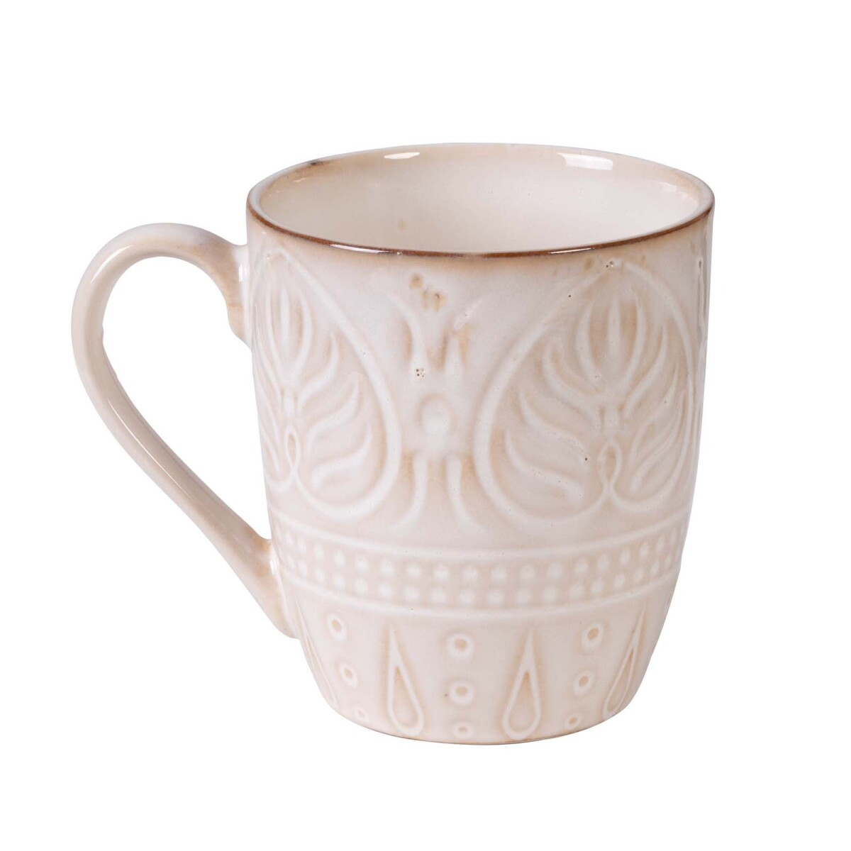 TAZA - CERAMICA NATURAL-BEIGE MILLIE 