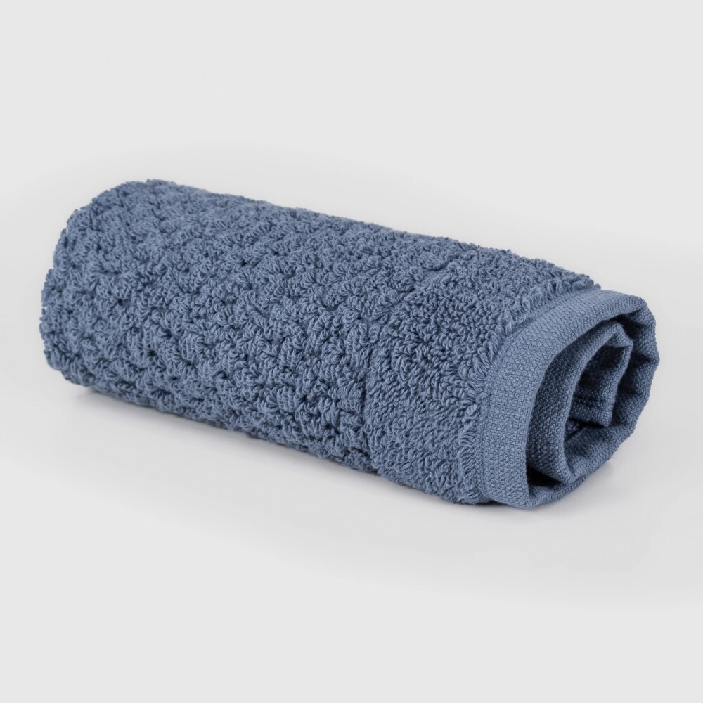 Toalla Social de Mano Azul
