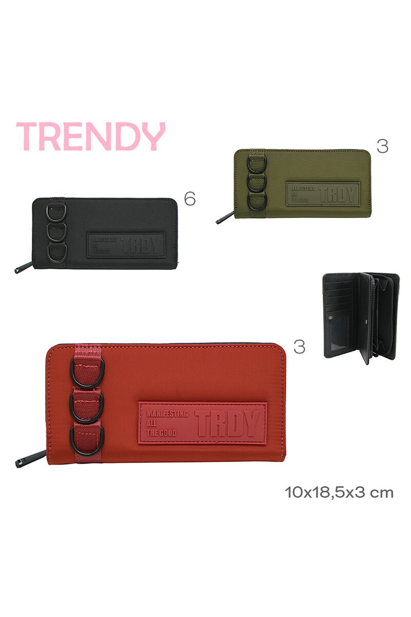 Billetera Trendy Terracota