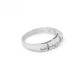 Anillo En Oro 18K Blanco Con Brillantes Anillo En Oro 18K Blanco Con Brillantes
