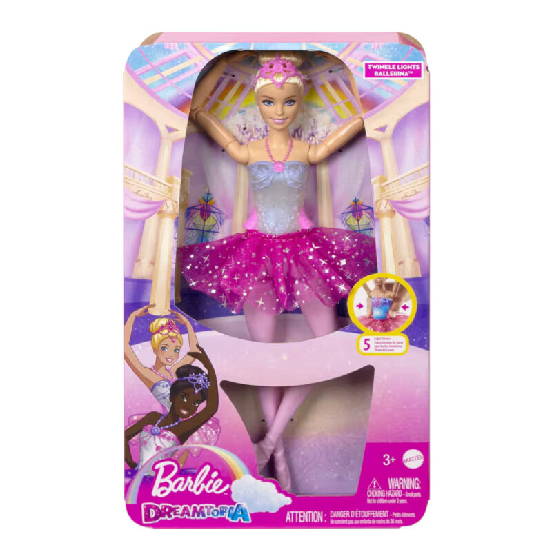 Muñeca Bailarina Con Luces Mágicas Barbie Muñeca Bailarina Con Luces Mágicas Barbie