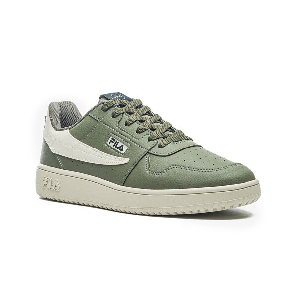 Fila Champion Acd Classic Hombre Oliva/blanco Crudo/negro Oliva-blanco