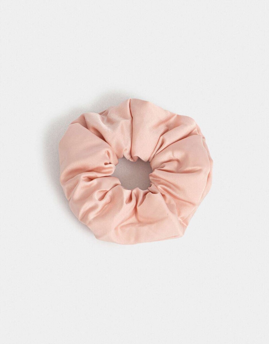 Scrunchie Puffy - Rosa Claro 