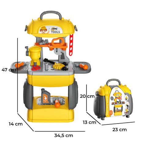 Juego Caja Set De Herramientas En Valija + 28 Accesorios Jug007006