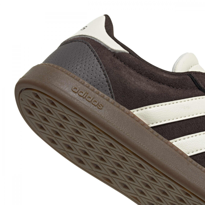 Championes Adidas BREAKNET SLEEK Mujer KK2224 Cafe-blanco