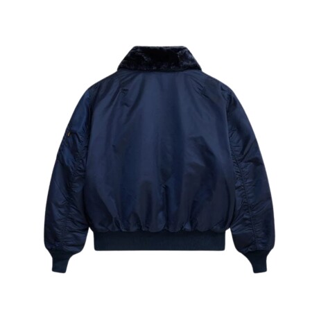 Campera Bomber B-15 Alpha Azul