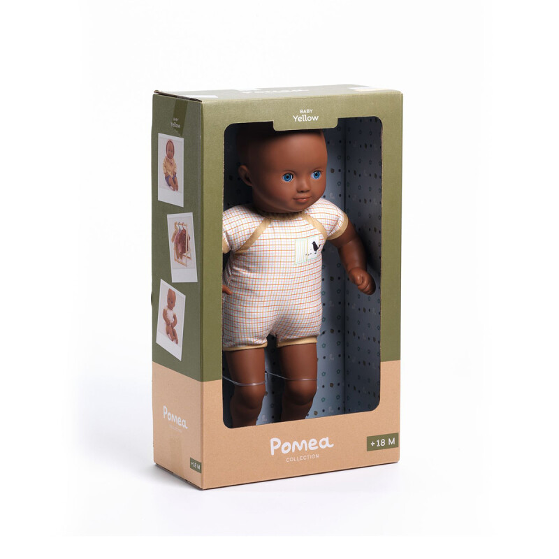 Bebe Muñeca Pomea Djeco Yellow Bebe Muñeca Pomea Djeco Yellow