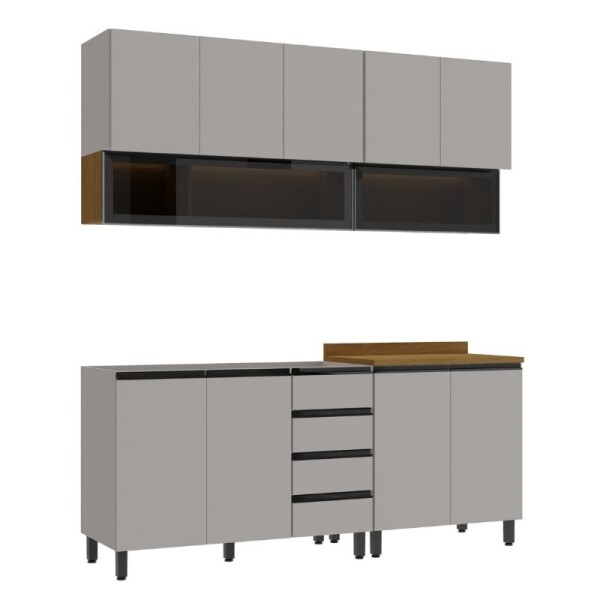 COCINA MODULADA 2 MT CON LUZ - ALMA COCINA MODULADA 2 MT CON LUZ - ALMA