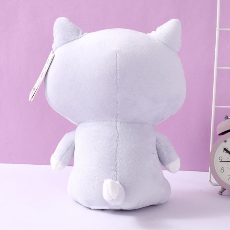 Gatito De Peluche Sentado - Bicolor - 25cm Gatito De Peluche Sentado - Bicolor - 25cm