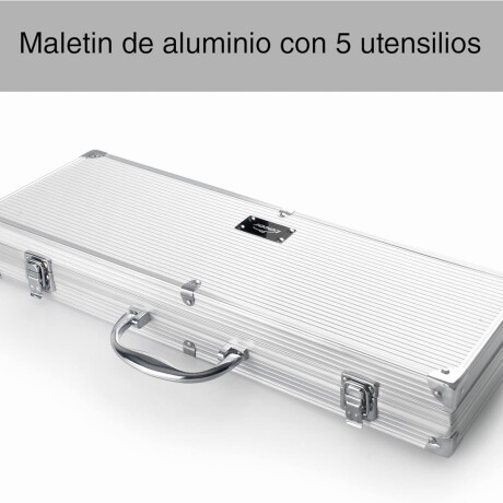 Maletín barbacoa 5 piezas Maletín barbacoa 5 piezas