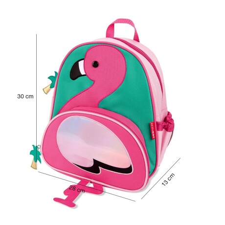 Mochila Infantil Unisex Skip Hop con Diseño Animales de Zoo Flamenco