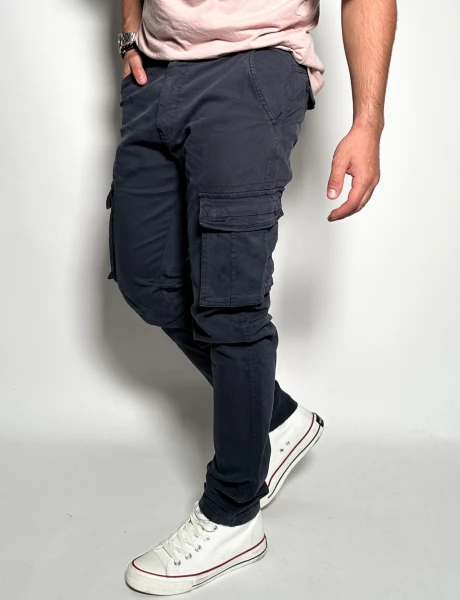 Pantalon Cargo Scar Azul