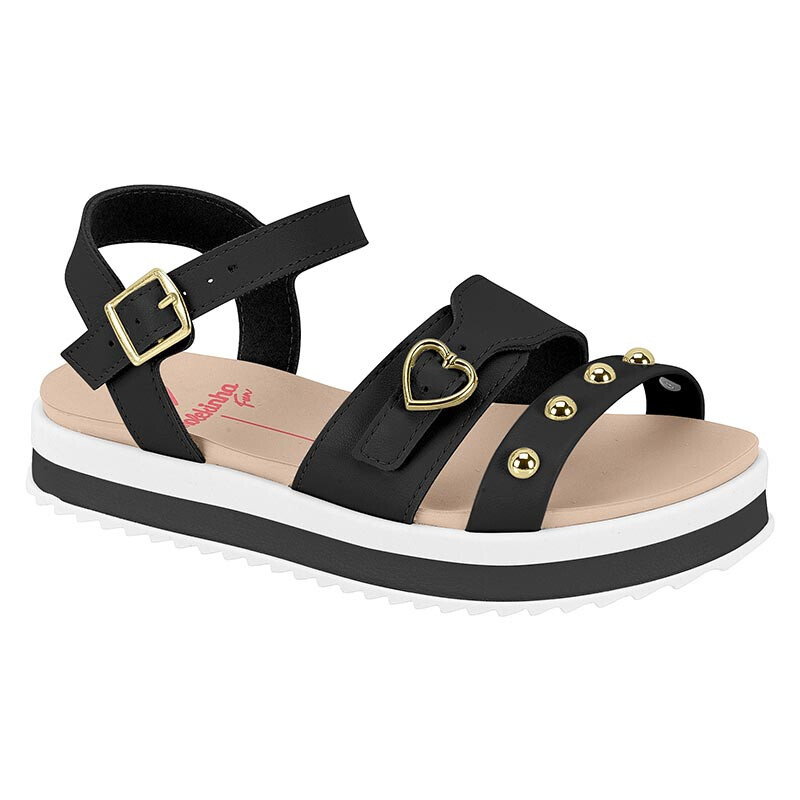Sandalia Molekinha Niños 2305.1579-9569 Negro