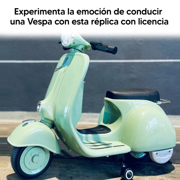 Moto Eléctrica Vespa Para Niños MOTO ELECTRICA VESPA A8820