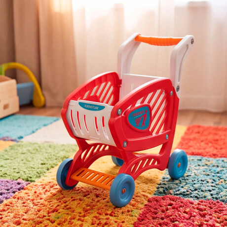 Set Carrito Compras 64 Pcs Supermercado Juguete Set Carrito Compras 64 Pcs Supermercado Juguete