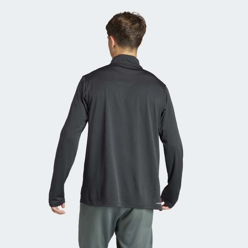 Camiseta Adidas Manga Larga Train Essentials Negro