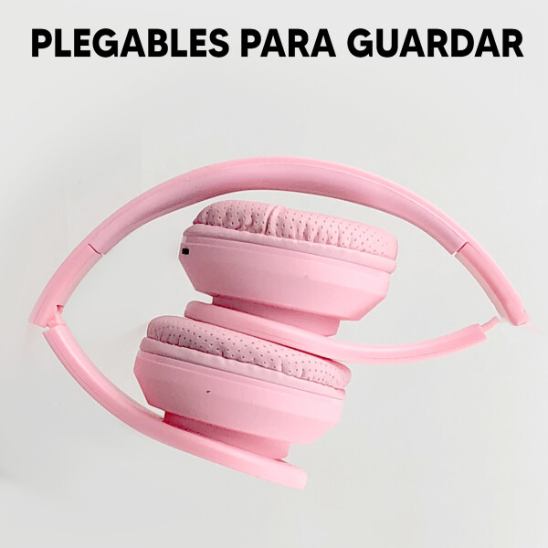 Auriculares Inalámbricos Manos Libre Bluetooth Con Radio ROSA