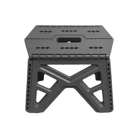 Banqueta Plegable Compacta Resistente Práctica Gris