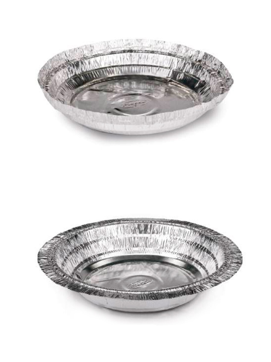 PLATOS DE ALUMINIO - plateado 