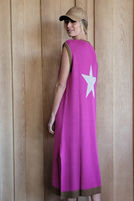 Vestido Cosmos Magenta