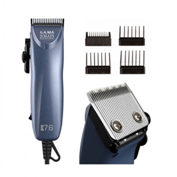 CORTAPELO GAMA PRO 7.6 - Profesional -4 Peines Guia Sin color