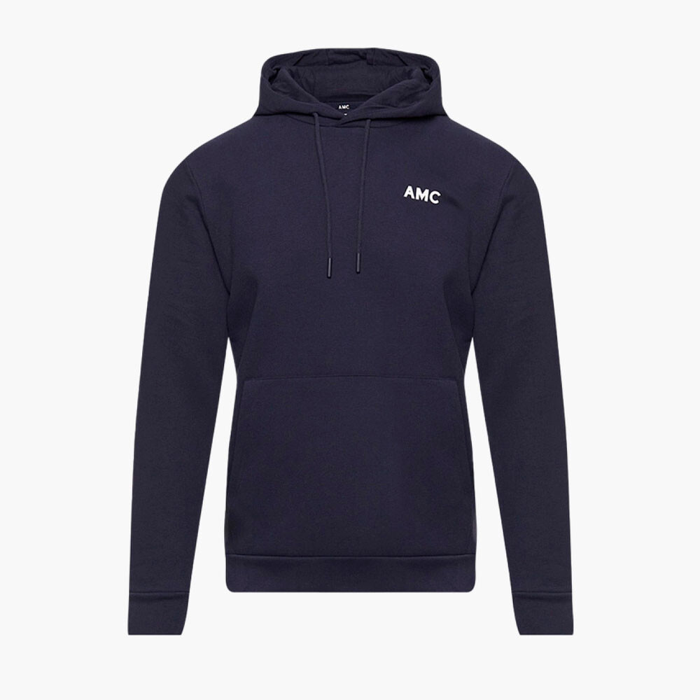Andy Murray Graphic Fleece Back Hoodie - Hombre Navy