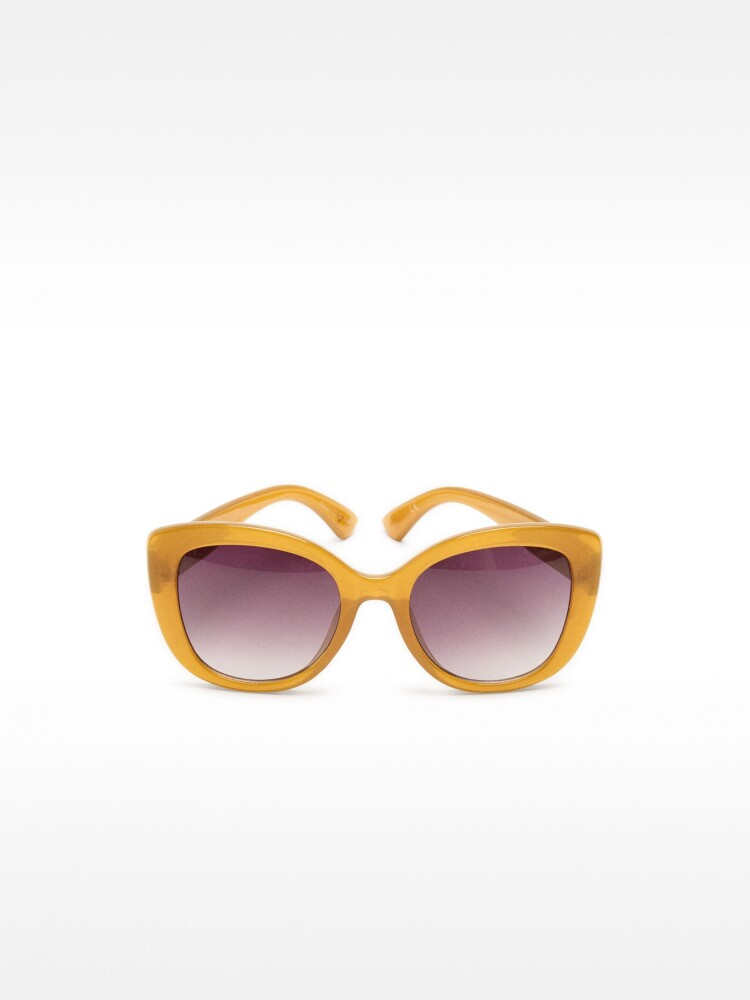 Gafas De Sol Mariposa mostaza