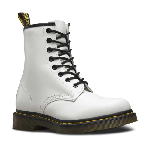 Botas Dr. Martens 1460 Unisex White Smooth