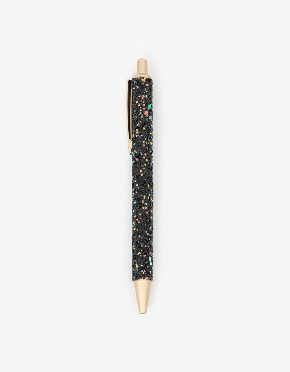 Lapicera Con Glitter 