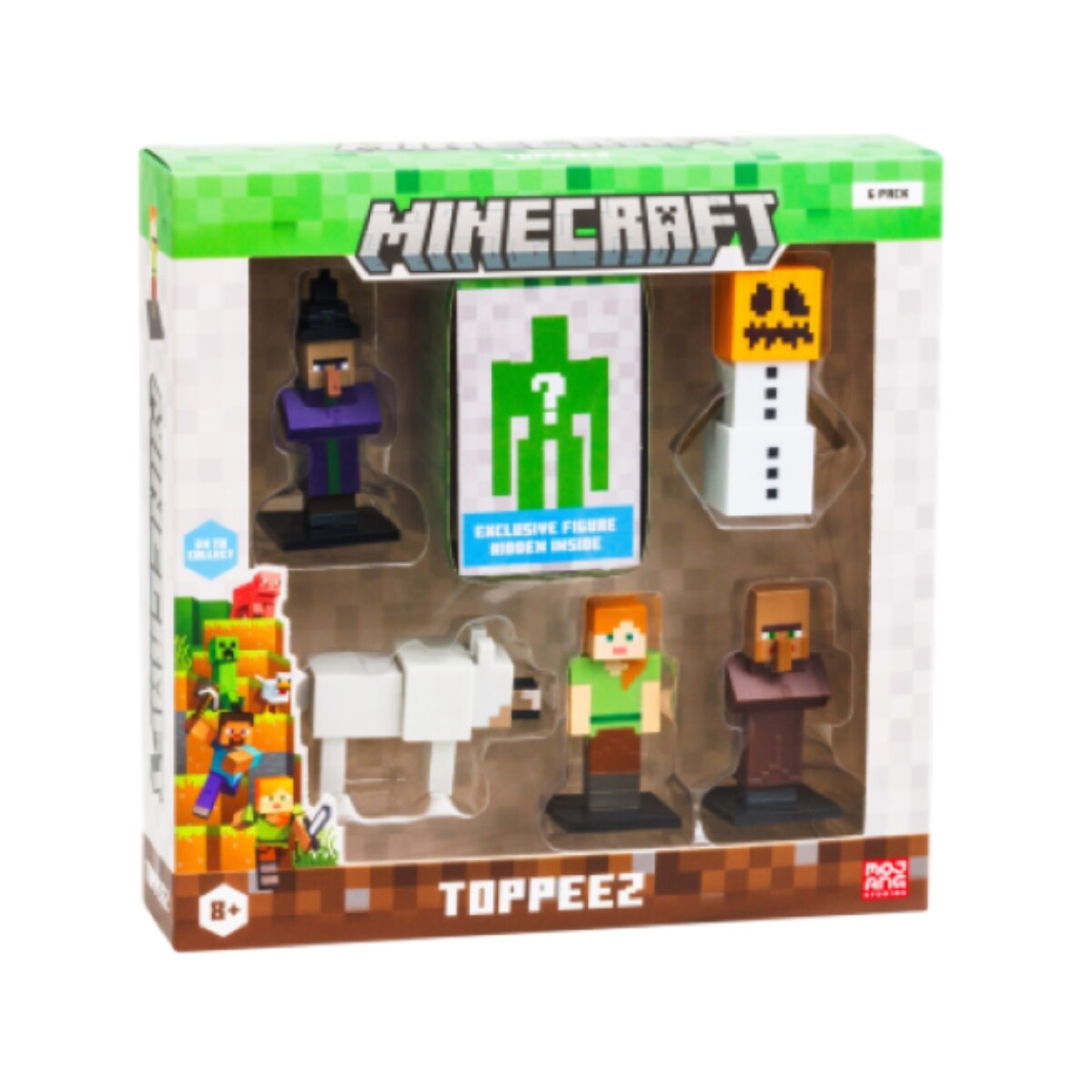 Pack X6 Figuras Minecraft MC2060 - PACK-1 