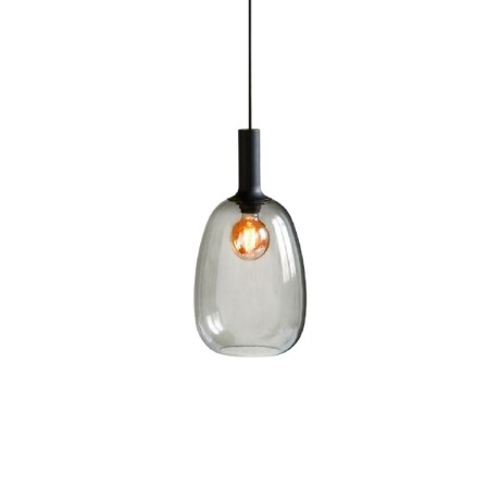 LUMINARIA COLGANTE PIREO SMALL Luminaria Colgante Pireo Small Negra ø 23 cm