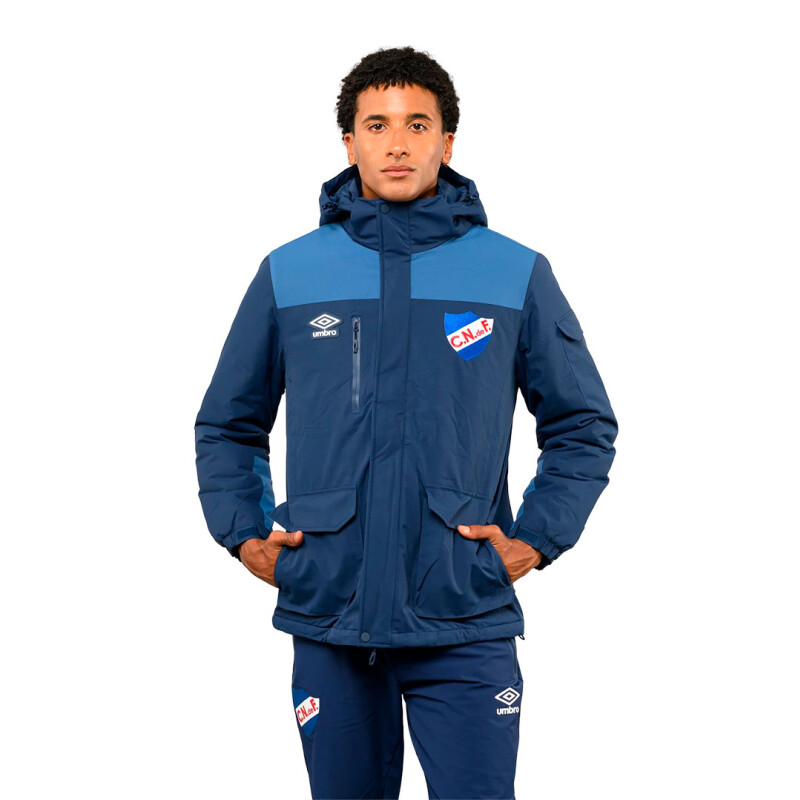 Parka de Hombre Umbro Nacional Track Azul Petroleo