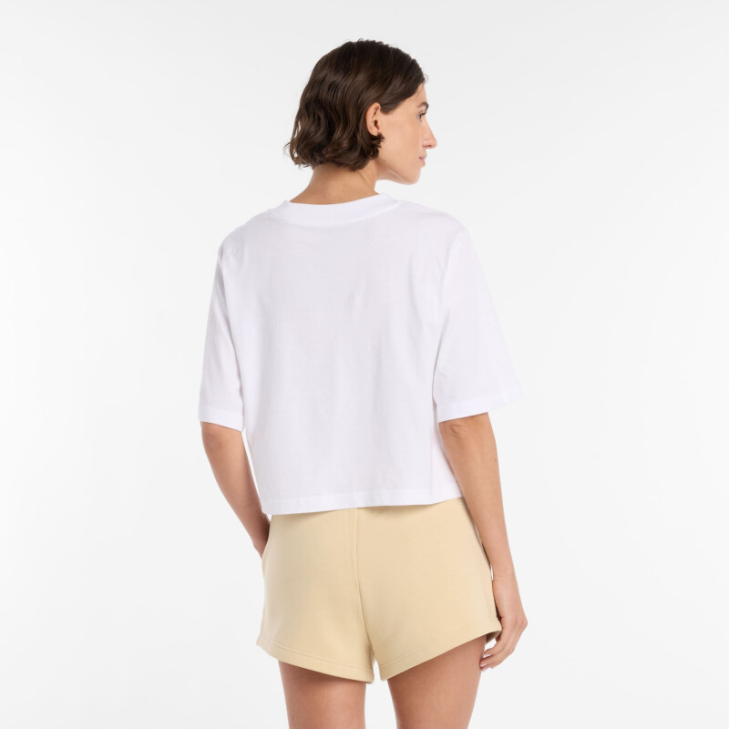 REMERA NEW BALANCE WOMAN MUJER WT61V5OPWT Blanco