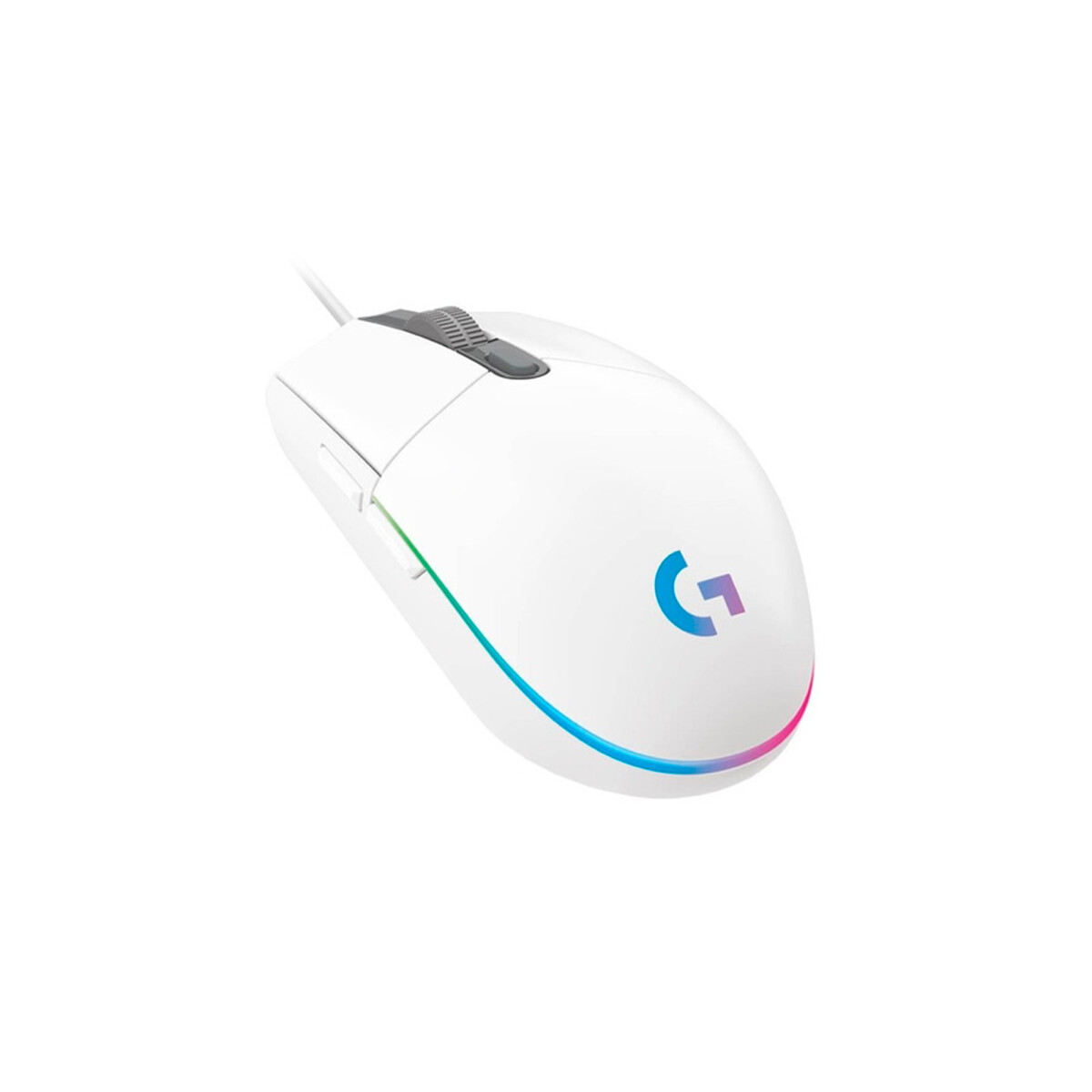 Mouse Logitech G203 Gaming Lightsync - Blanco 