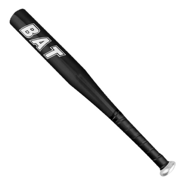 Palo Bate Baseball Beisbol Aluminio 51cm Deporte Defensa Variante Color Negro