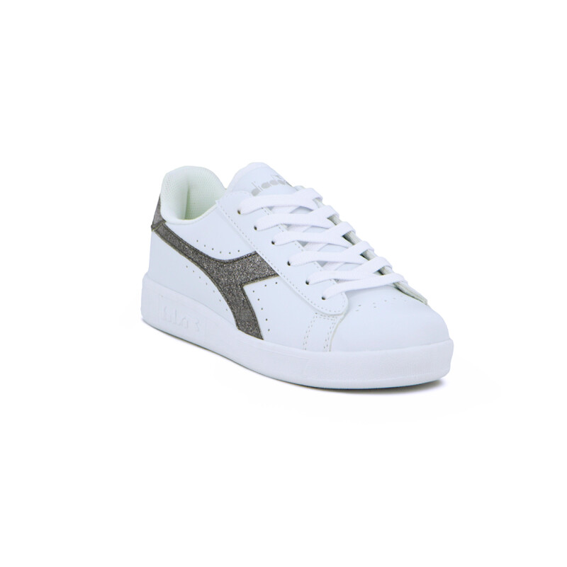 Diadora Champion Niño KNOCK ON K Blanco/Plata Blanco-Plata