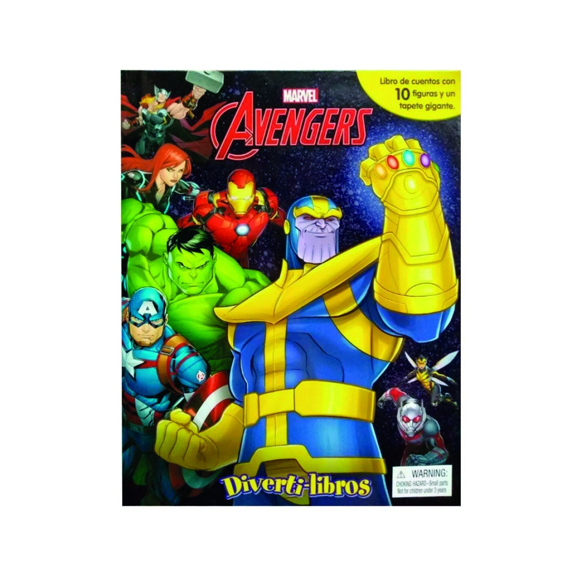 Libro Didactico Diverti libros Avengers - 001 