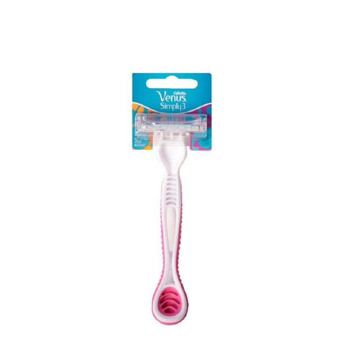 GILLETTE SIMPLY VENUS MAQUINA ROSA MQ078 única