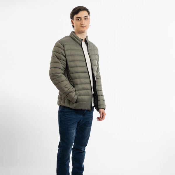 Campera Puffer Army