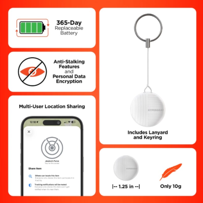 Hypertag Universal Hypergear Smart Finder Hypertag Universal Hypergear Smart Finder