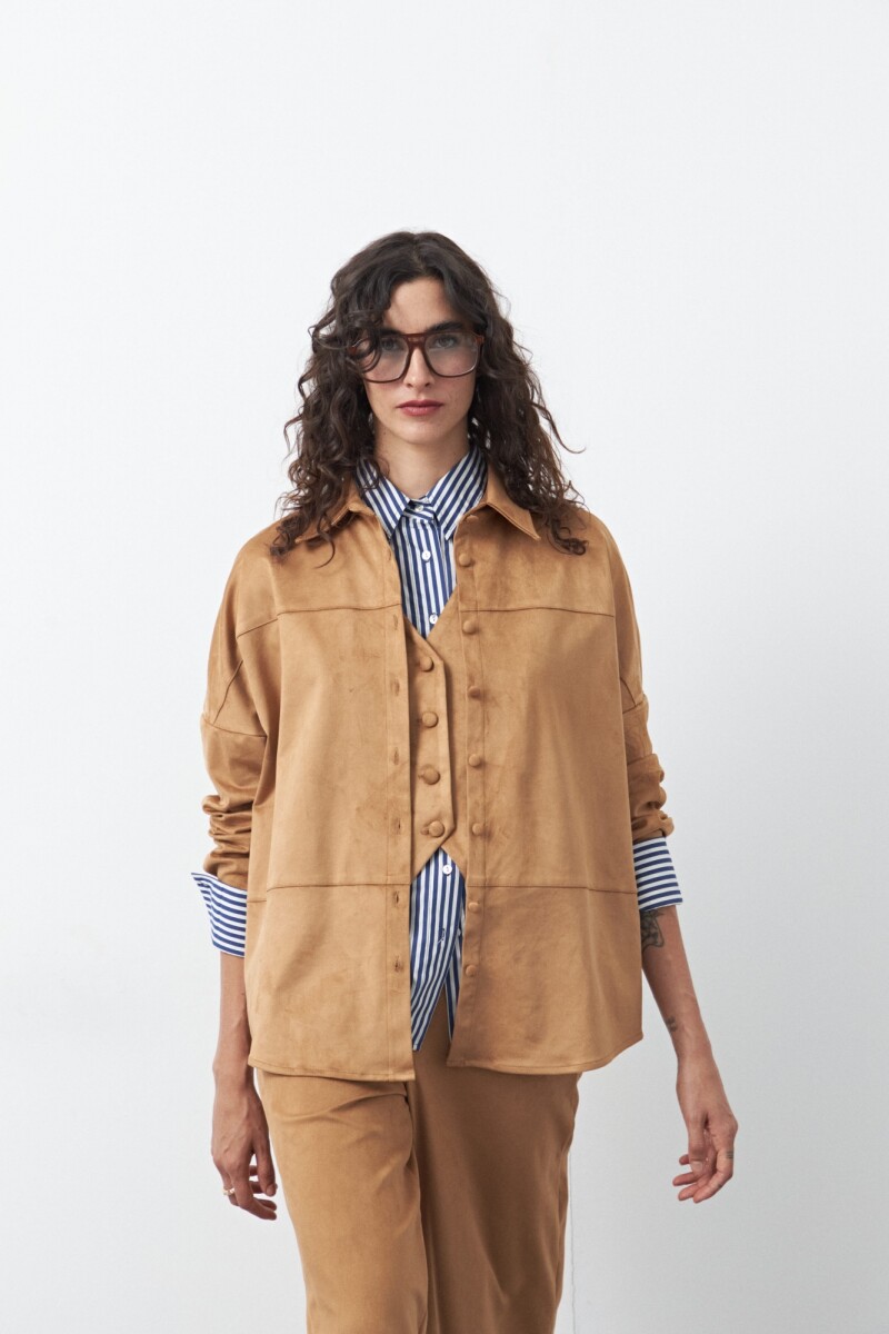 SOBRECAMISA CALYPSO Camel