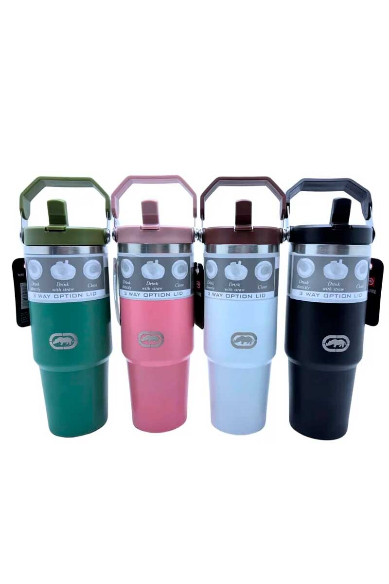 VASO ECKO CON MANIJA EK352 Negro