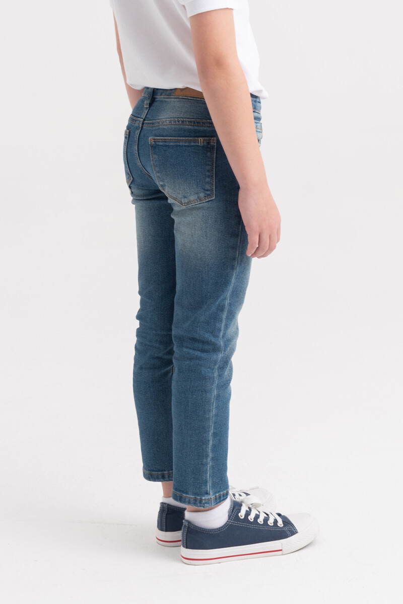 Pantaón de jean skinny Azul oscuro