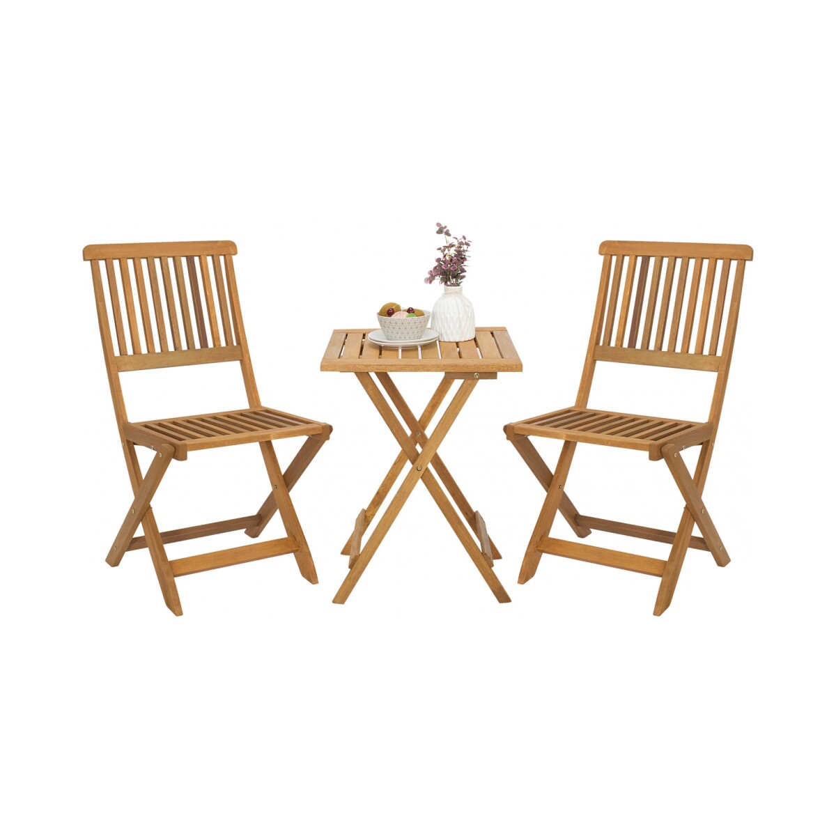 SET DE TERRAZA - MADERA NATURAL-BEIGE ISLAND 